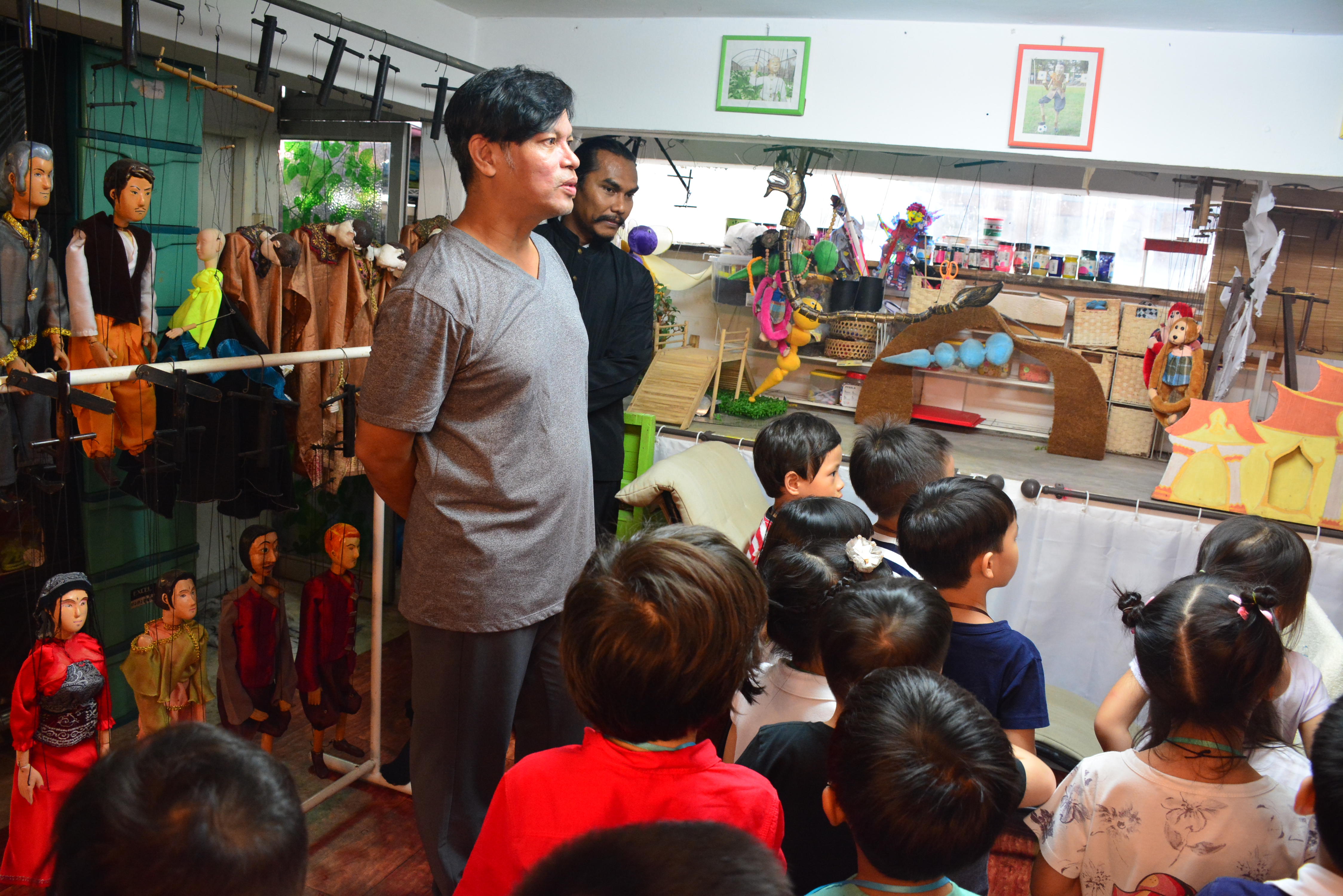 เรียนรู้ศิลปวัฒนธรรมไทยกับเด็กๆ ห้องใบโพธิ์